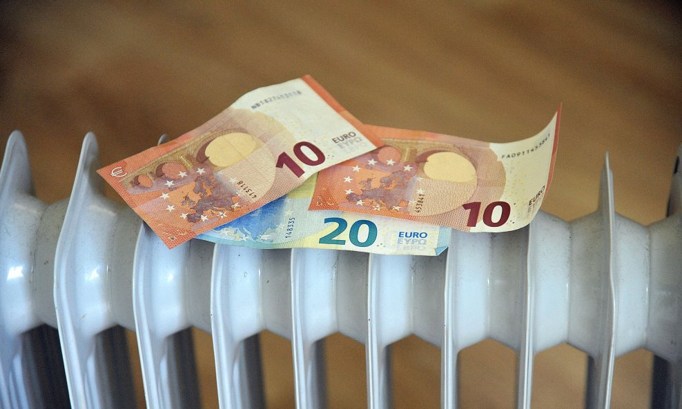 Cijene struje i plina - ilustracija