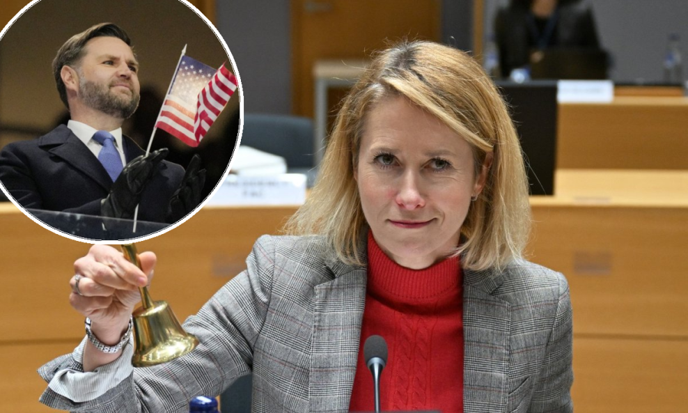 JD Vance i Kaja Kallas
