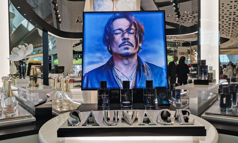 Johnny Depp u reklami za Dior Sauvage