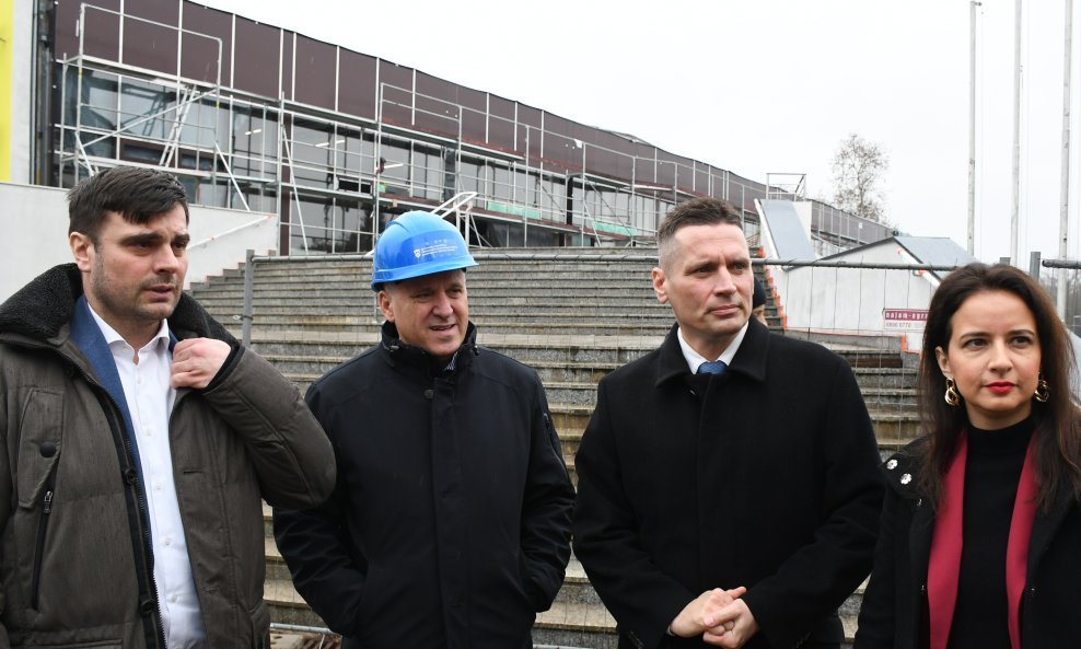 Branko Bačić u obilasku Siska