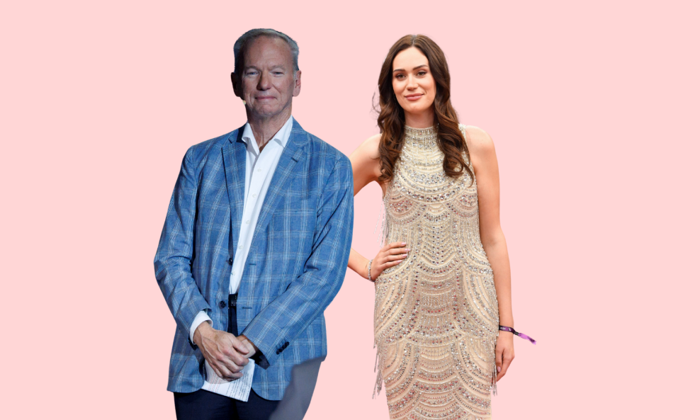 Eric Schmidt i Gloria-Sophie Burkandt