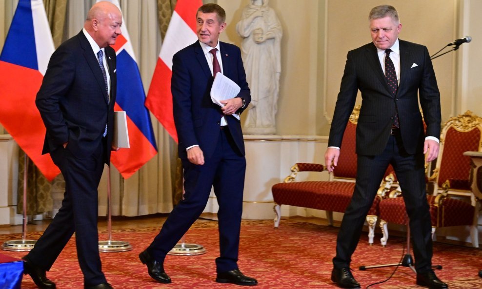 Christian Stocker, Robert Fico, Andrej Babiš