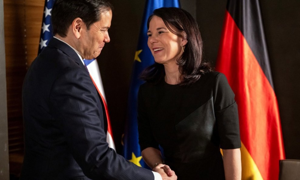Rubio i Baerbock na Minheskoj sigurnosnoj konferenciji 2025. godine