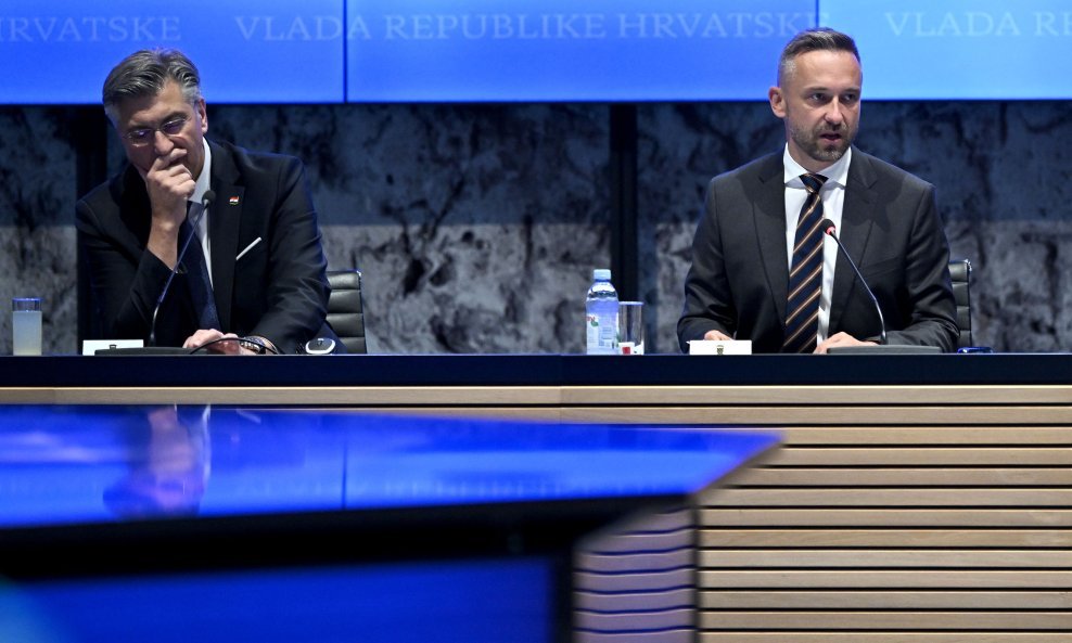 Andrej Plenković i Marin Piletić