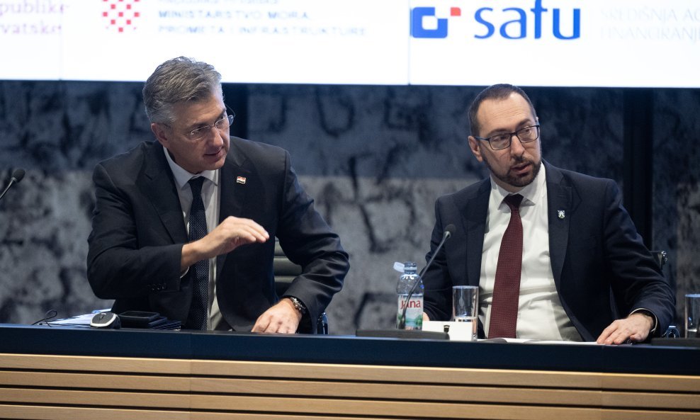 Andrej Plenković i Tomislav Tomašević