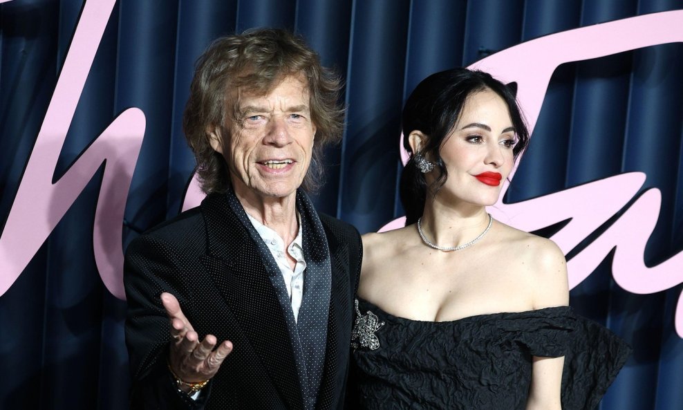 Mick Jagger and Melanie Hamrick