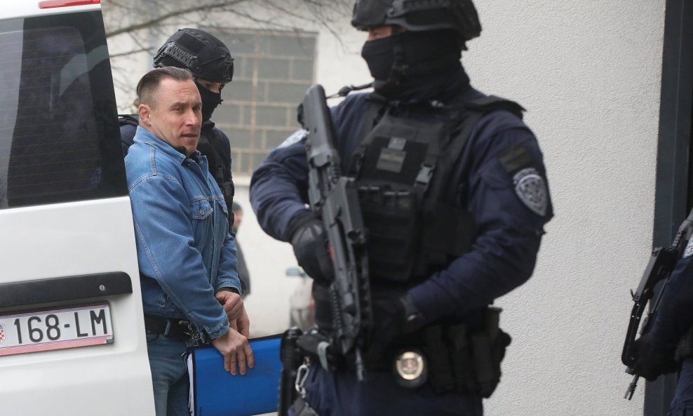 Srđan Mlađan tijekom posljednje rasprave na sudu