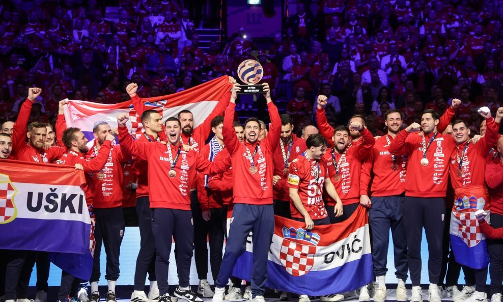 Hrvatski rukometaši s nagradom za europsku broncu
