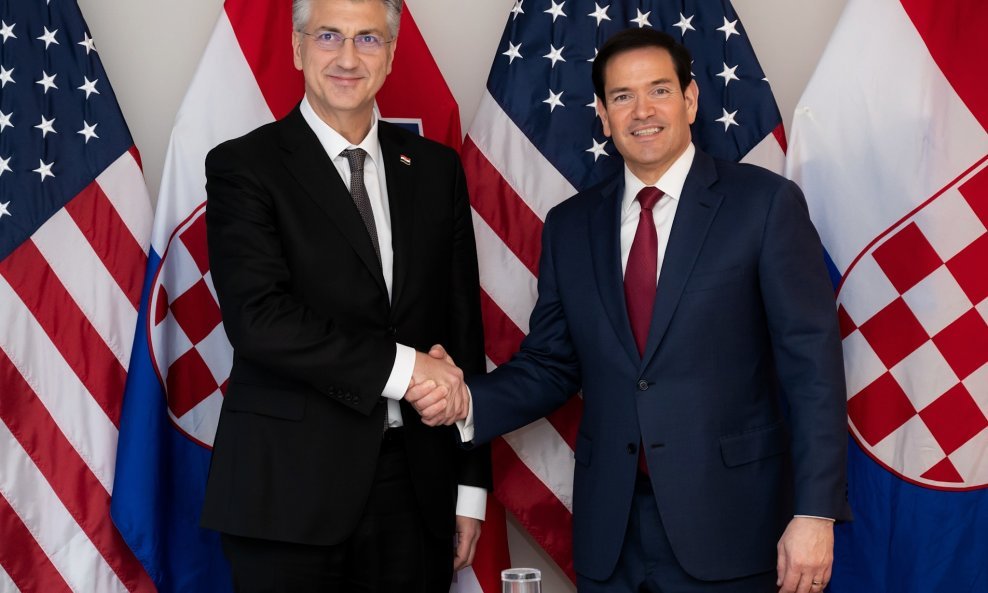 Andrej Plenković i Marco Rubio