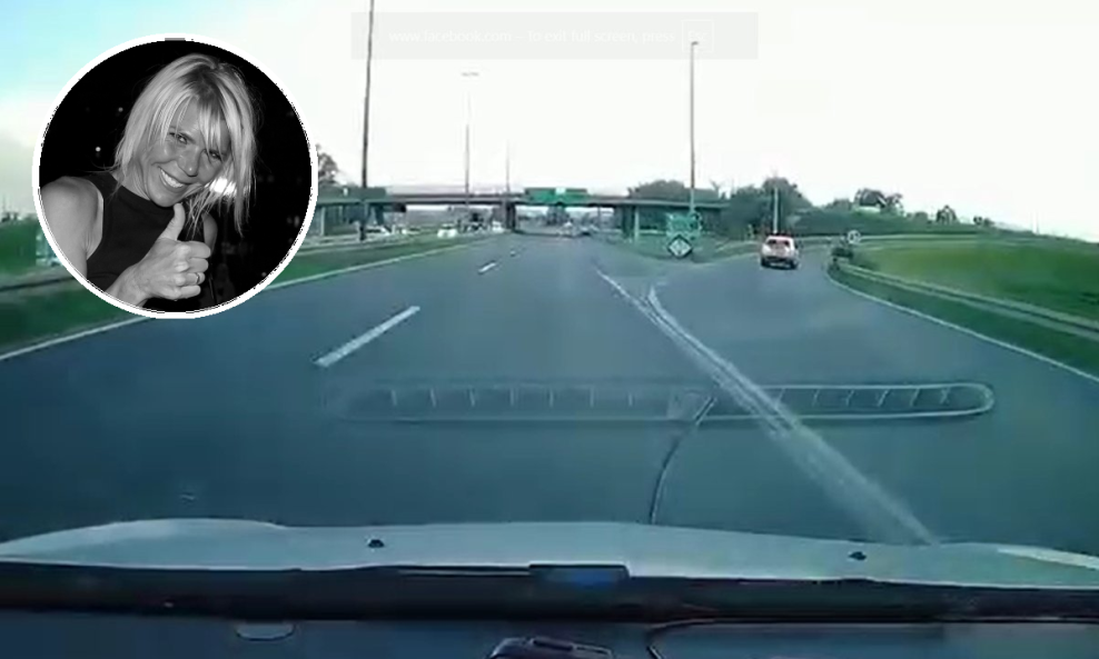 Tatjana Ječmenica (u krugu) poginula je pokušavajući se vratiti do izlaza s autoceste