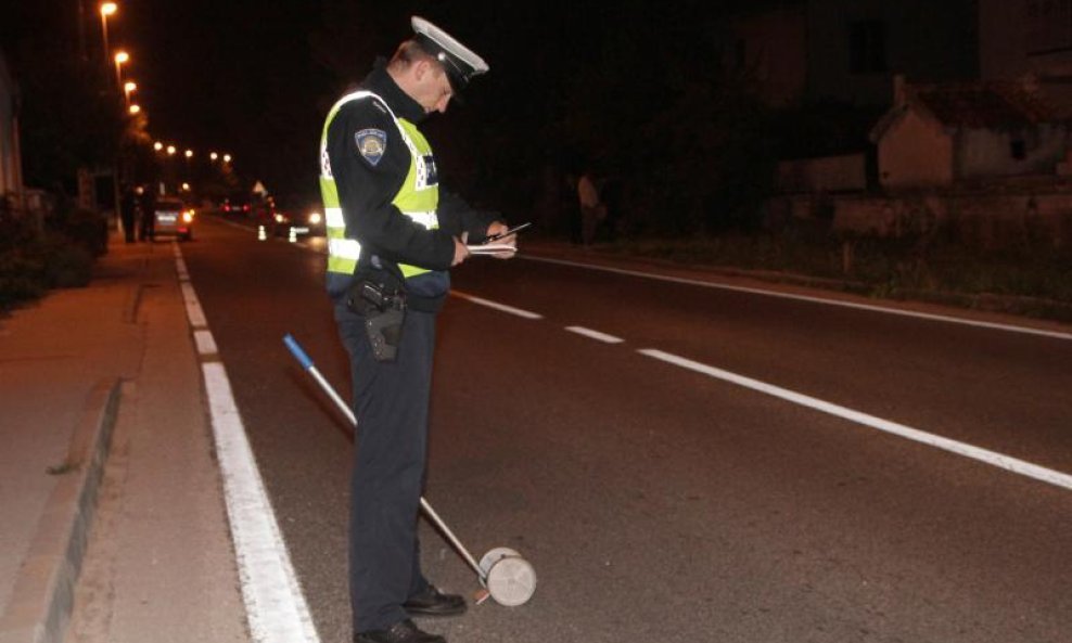 Očevid prometna nesreća prometni policajac