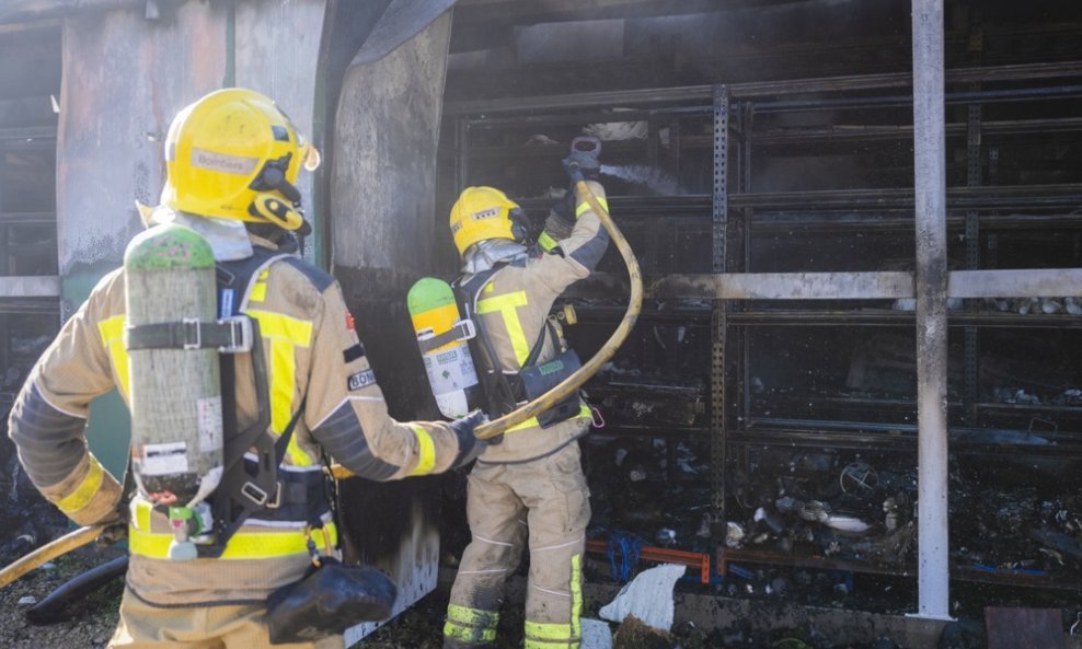 Španjolska, vatrogasci - ilustracija