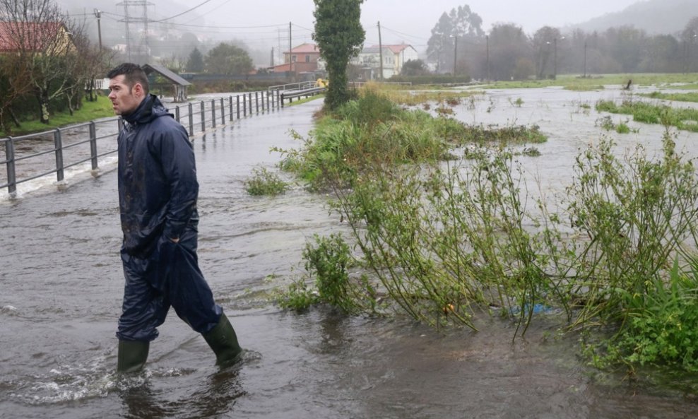 Oluja u Španjolskoj - ilustracija