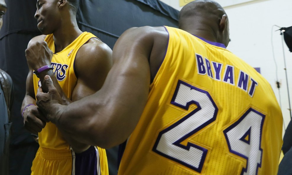 Dwight Howard Kobe Bryant LA Lakers 2012