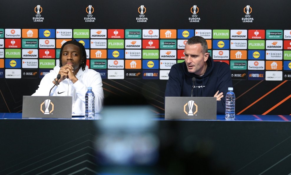 Nicky Hayen (desno) i Joris Kayembe