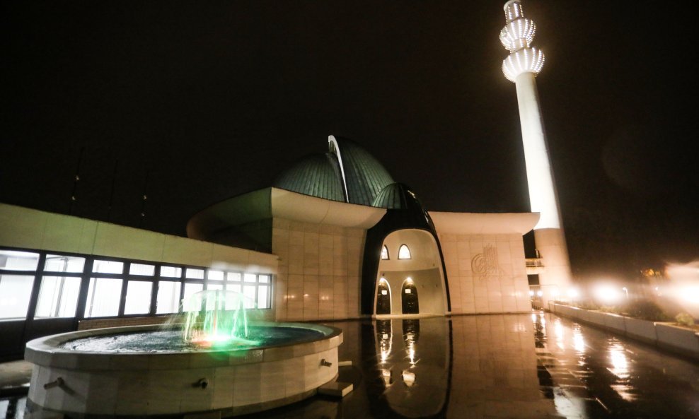 Zagrebačka džamija u naselju Borovje