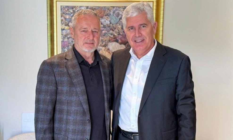 Marko Perković Thomspon i Dragan Čović