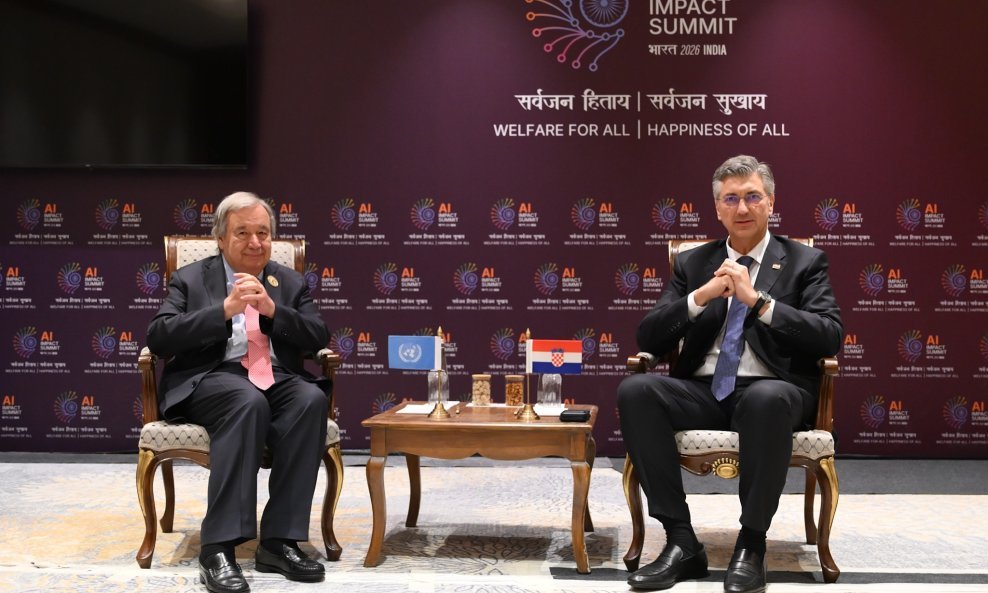 Andrej Plenković i Antonio Guterres