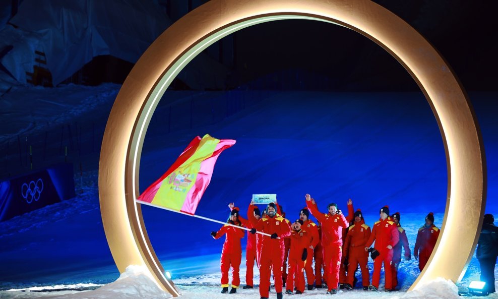 Španjolci na ceremoniji svečanog otvaranja ZOI-a