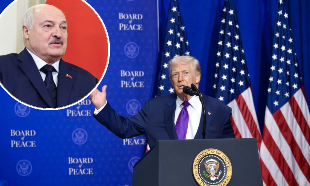 Aleksandr Lukašenko i Donald Trump