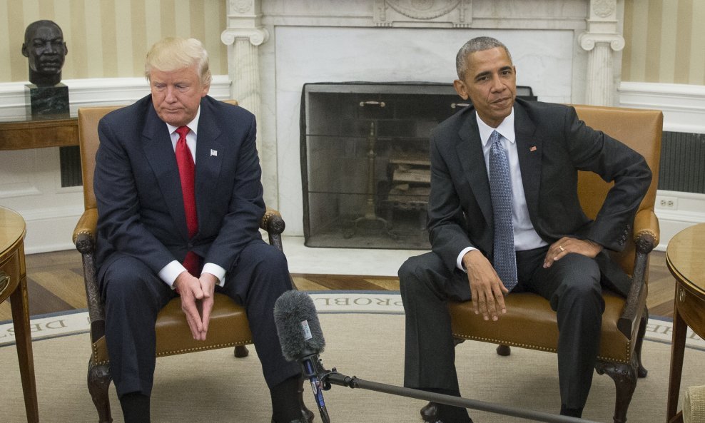 Donald Trump i Barack Obama, arhiva