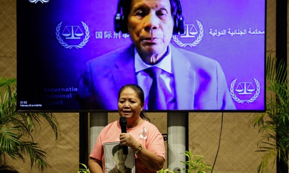 Rodrigo Duterte, suđenje