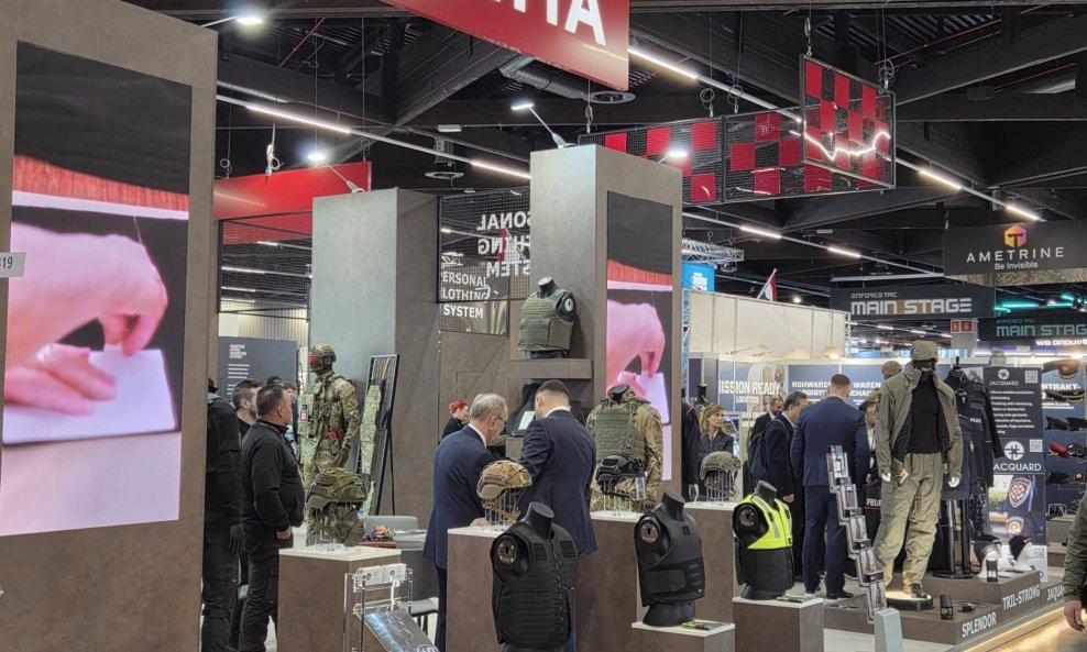 Hrvatski štand na sajmu Enforce Tac