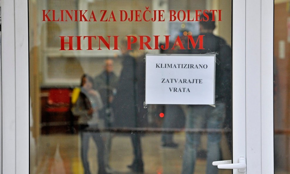 RSV je uzrokovao gužvu na splitskoj pedijatriji - ilustracija