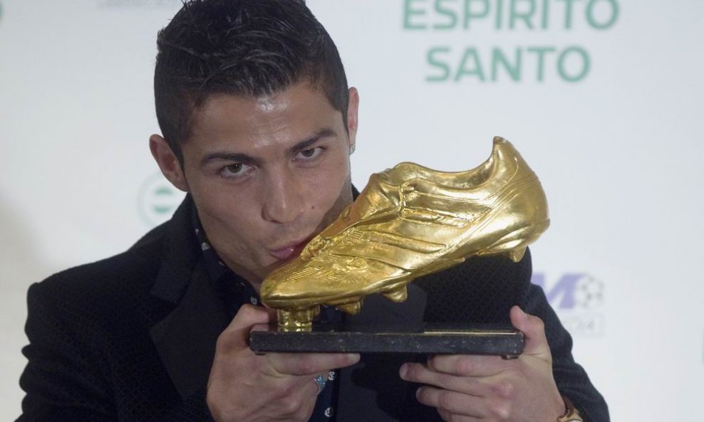 Cristiano Ronaldo i zlatna kopačka
