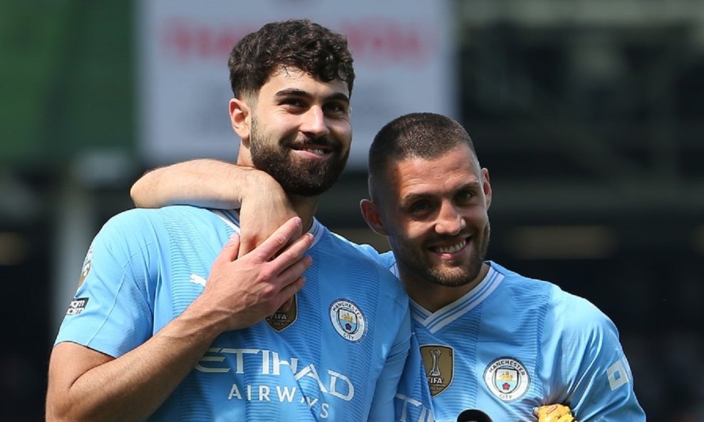 Joško Gvardiol i Mateo Kovačić Manchester City