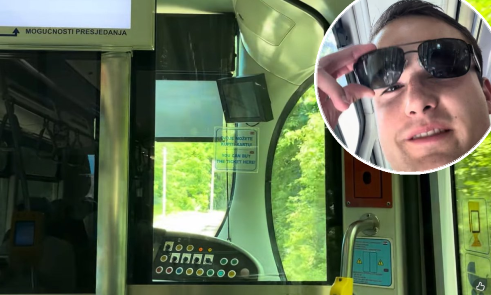 ZET tramvaj i Youtuber