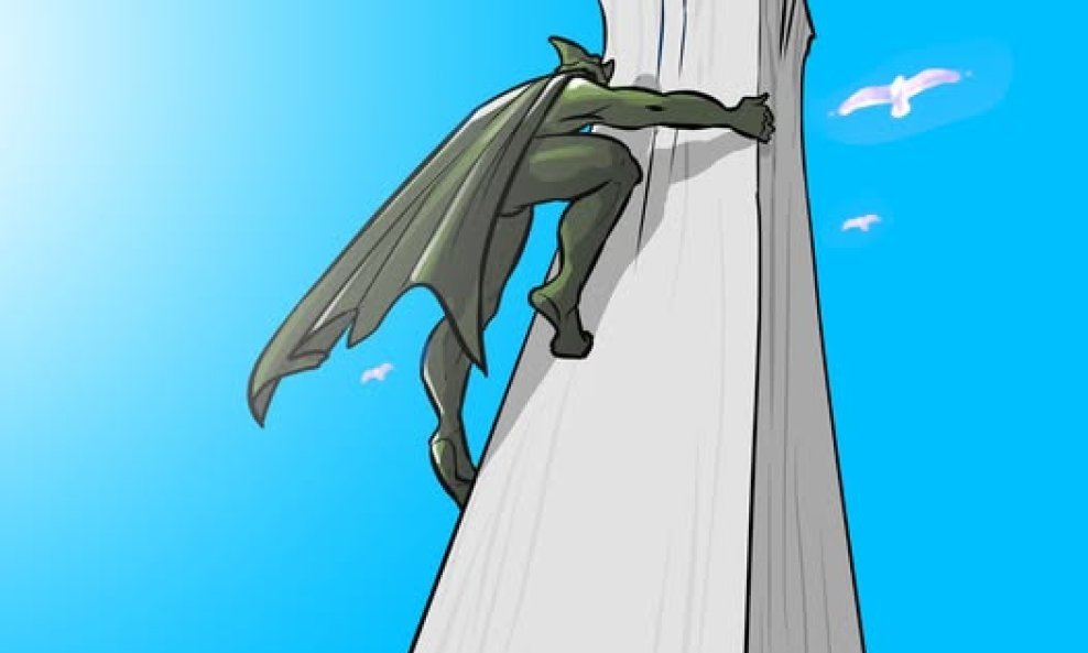 Spomenik slobodi kako ga vidi ilustrator Midhat Kapetanović