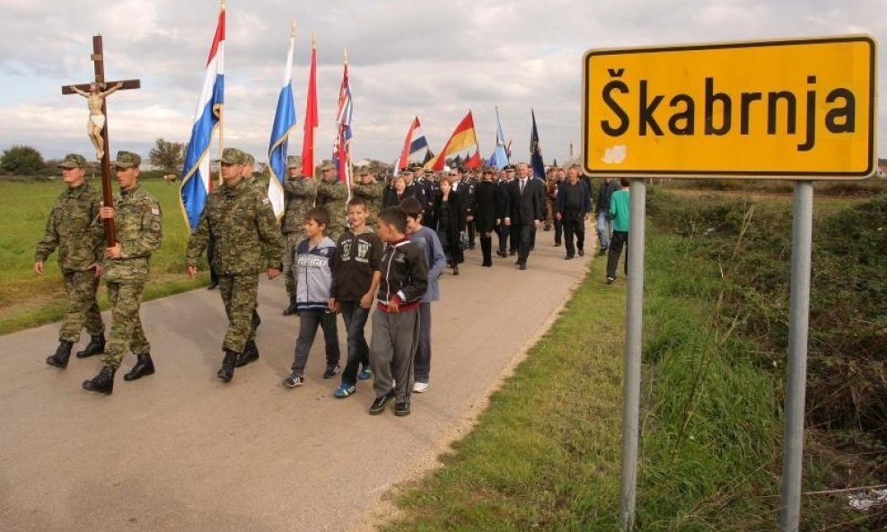 Obilježavnje 22. godišnjice zločina Škabrnja