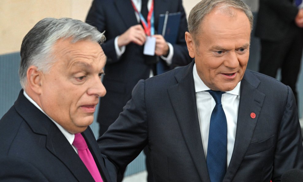 Viktor Orban i Donald Tusk