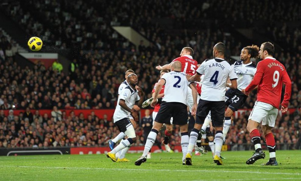 Nemanja Vidić Manchester United Tottenham