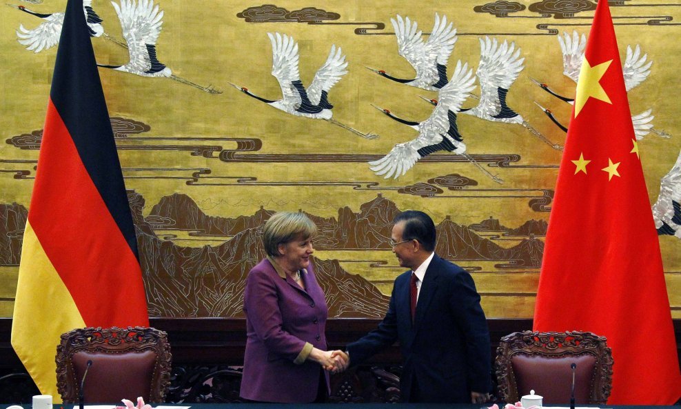 angela merkel wen jiabao