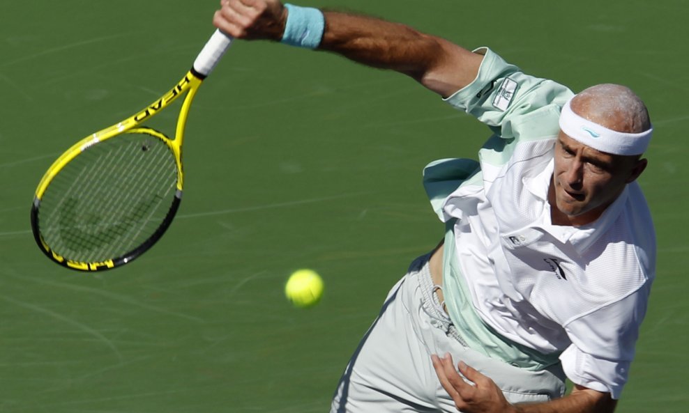 Ivan Ljubičić servis Indian Wells