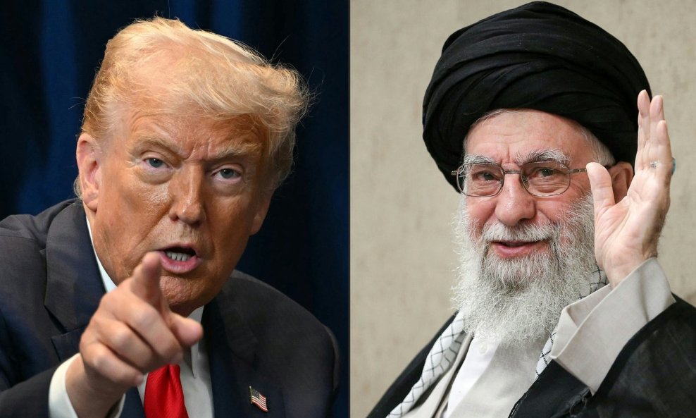 Donald Trump i ajatolah Ali Hamenei