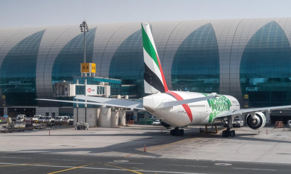 Zračna luka u Dubaiju - Ilustracija