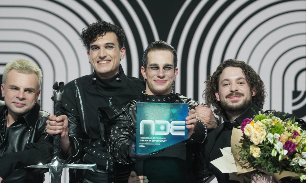 Grupa Lavina - pobjednik festivala 'Pesma za Evroviziju '26'