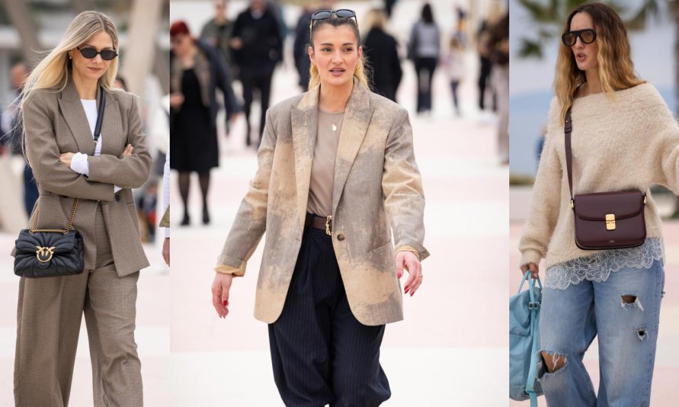 Splićanke u šetnji Žnjanom