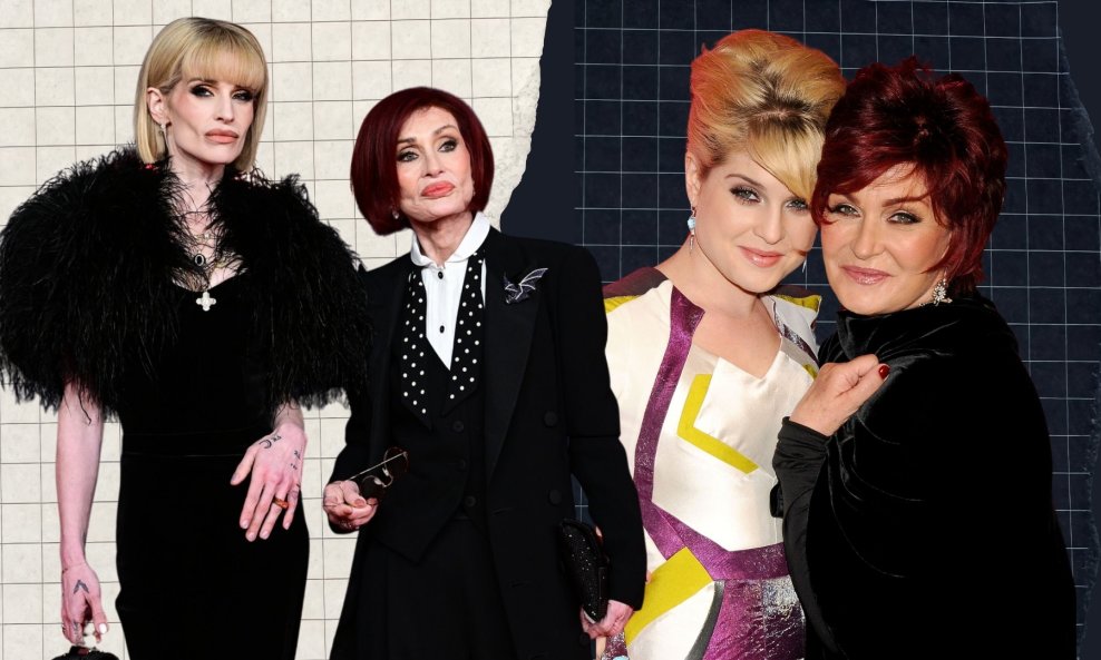 Kelly i Sharon Osbourne