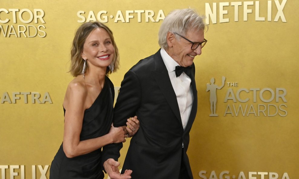 Calista Flockhart, Harrison Ford