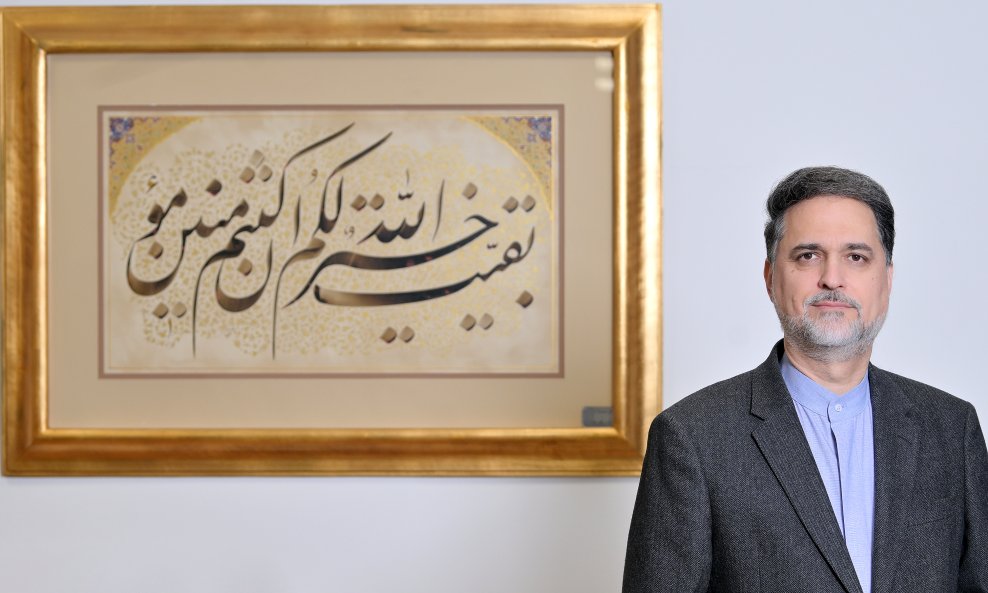 Veleposlanik Irana u RH Amir Hossein Gharibnejad