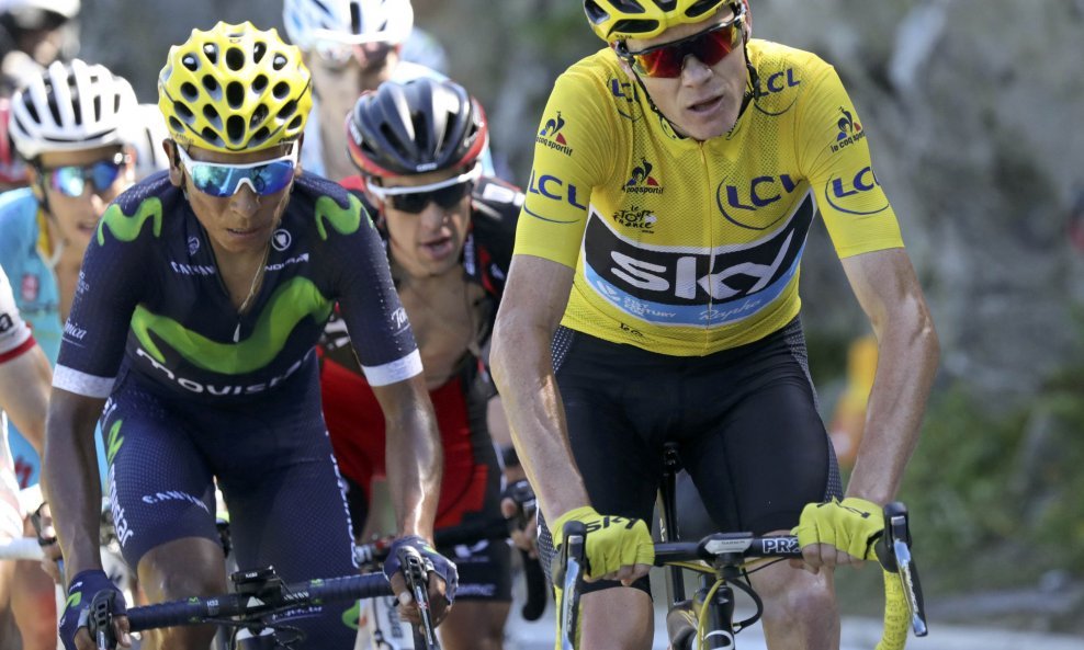 Tour de France biciklizam Chris Froome Nairo Quintana