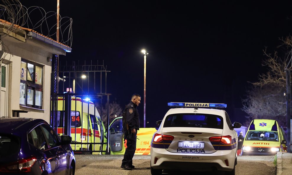 Požar u Zatvoru u Splitu