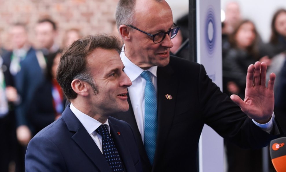 Emmanuel Macron i Friedrich Merz