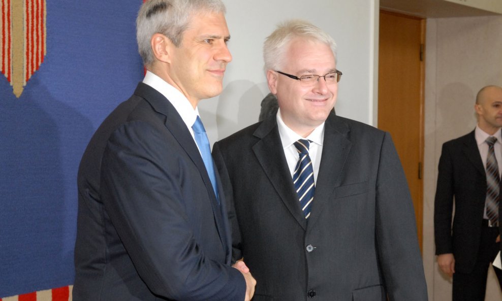 Boris Tadić i Ivo Josipović 