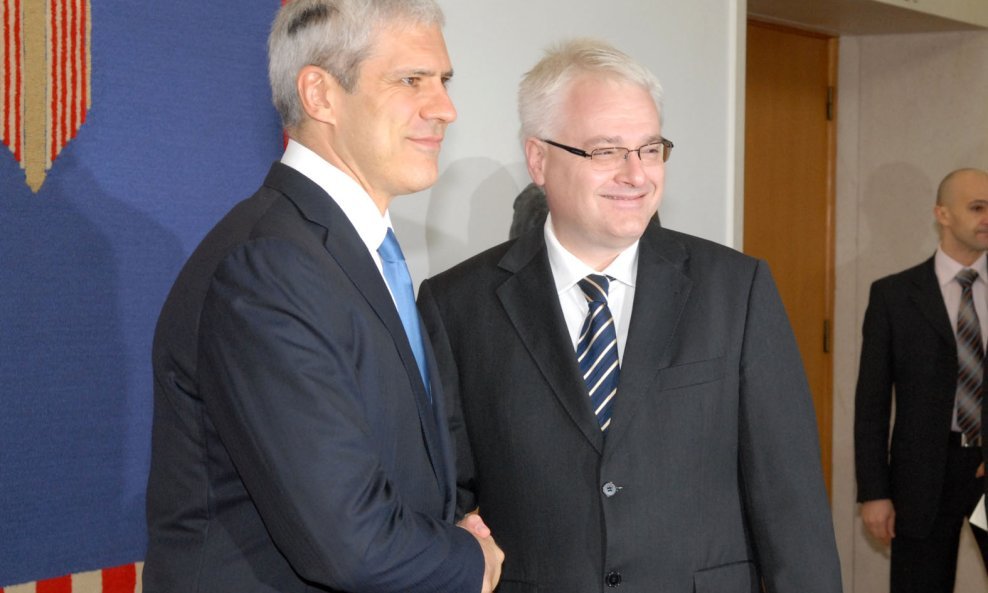 Boris Tadić i Ivo Josipović 