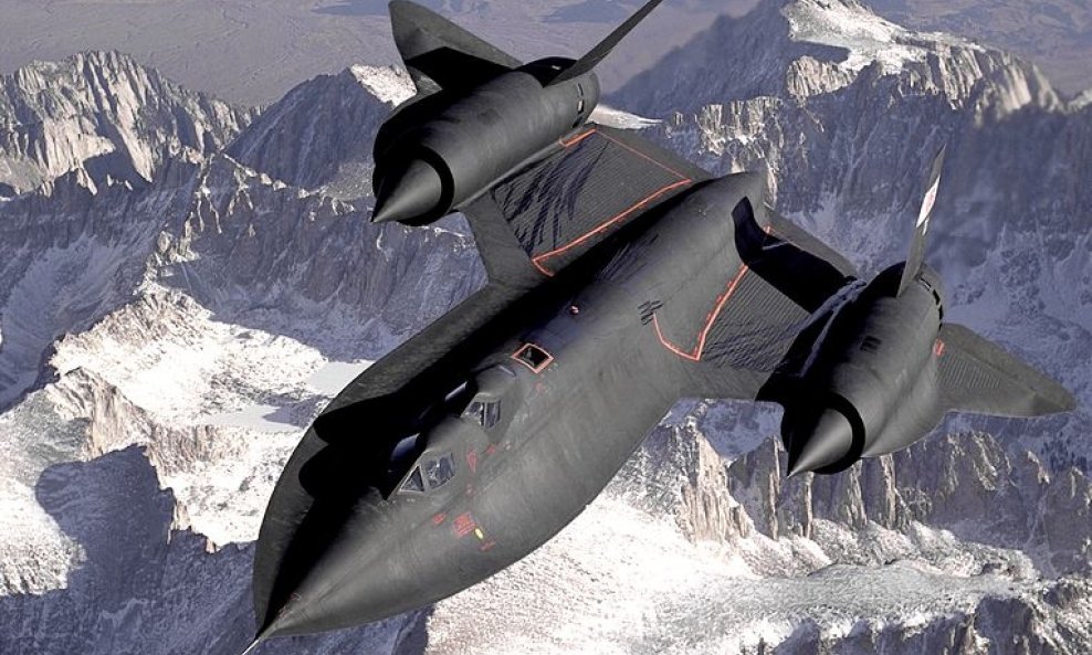 Najbrži avion na svijetu Lockheed SR-71 Blackbird
